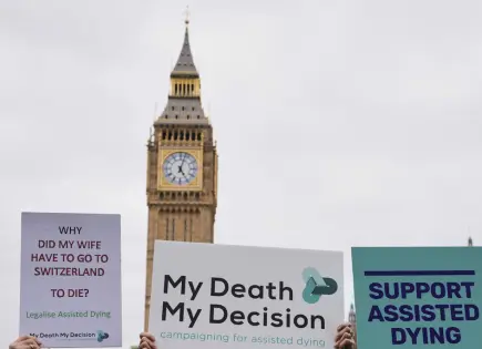 Legisladores británicos aprueban proyecto de ley de muerte asistida para enfermos terminales