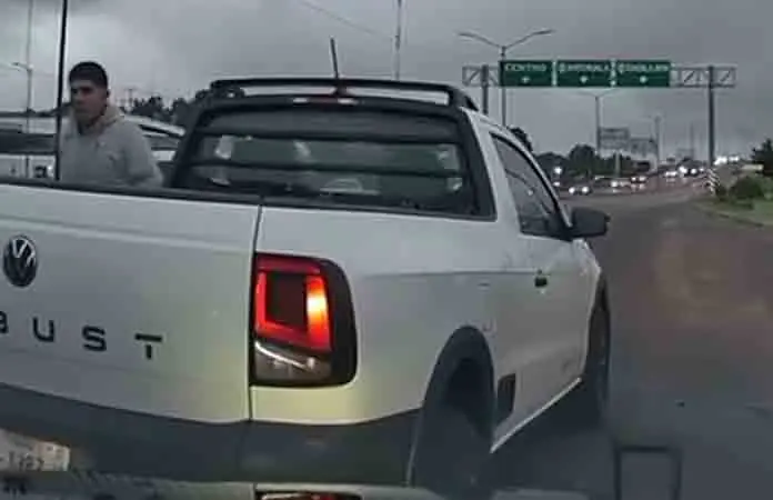 Video | Captan presunto "montachoques" en bulevar San Luis