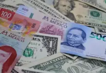 Peso liga tres sesiones con ganancias frente al d&oacute;lar