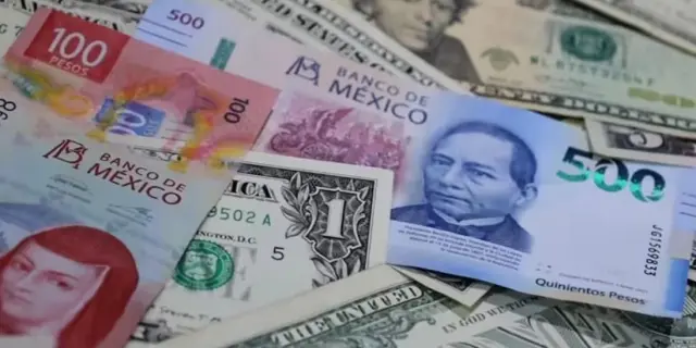 Peso liga tres sesiones con ganancias frente al dólar