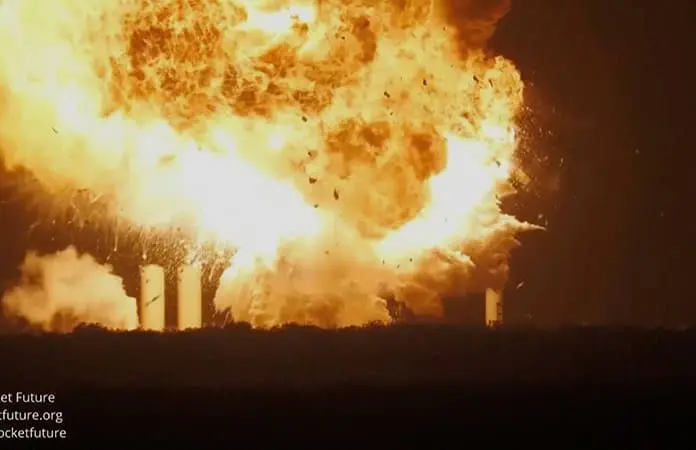 Explota un cohete de SpaceX, en una prueba