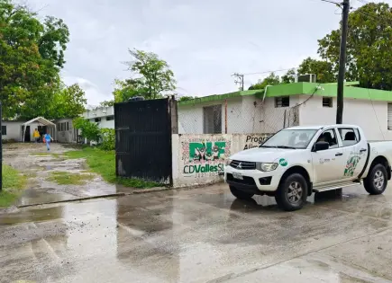 Habilitan albergue para damnificados por lluvias en la Huasteca
