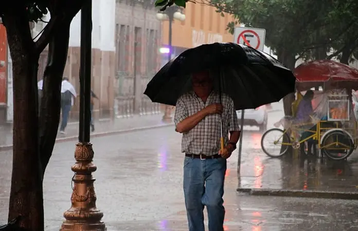 Continúa pronóstico de lluvias en las 4 zonas de SLP