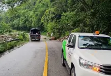 Fotos | Deslaves y crecidas de r&iacute;os en la Huasteca tras lluvias