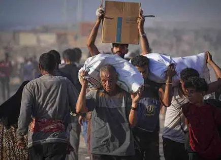 Más de 5,100 niños en Gaza, en desnutrición
