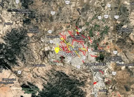 Conoce el SIMOFAG, el mapa de fallas geológicas en ZM de SLP