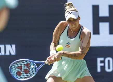 Marketa Vondrousova gana el Abierto de Berlín al vencer a Wang Xinyu en una final intensa