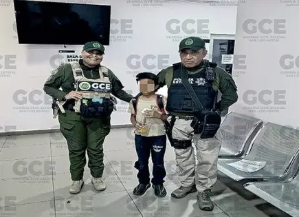 Rescatan a niño que sufría maltrato de su familia