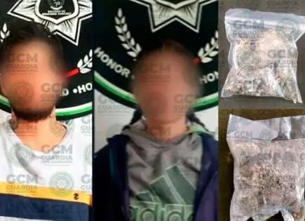 Sorprenden a vándalos con marihuana