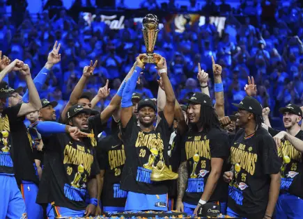 Thunder se corona campeón de la NBA al vencer a Pacers