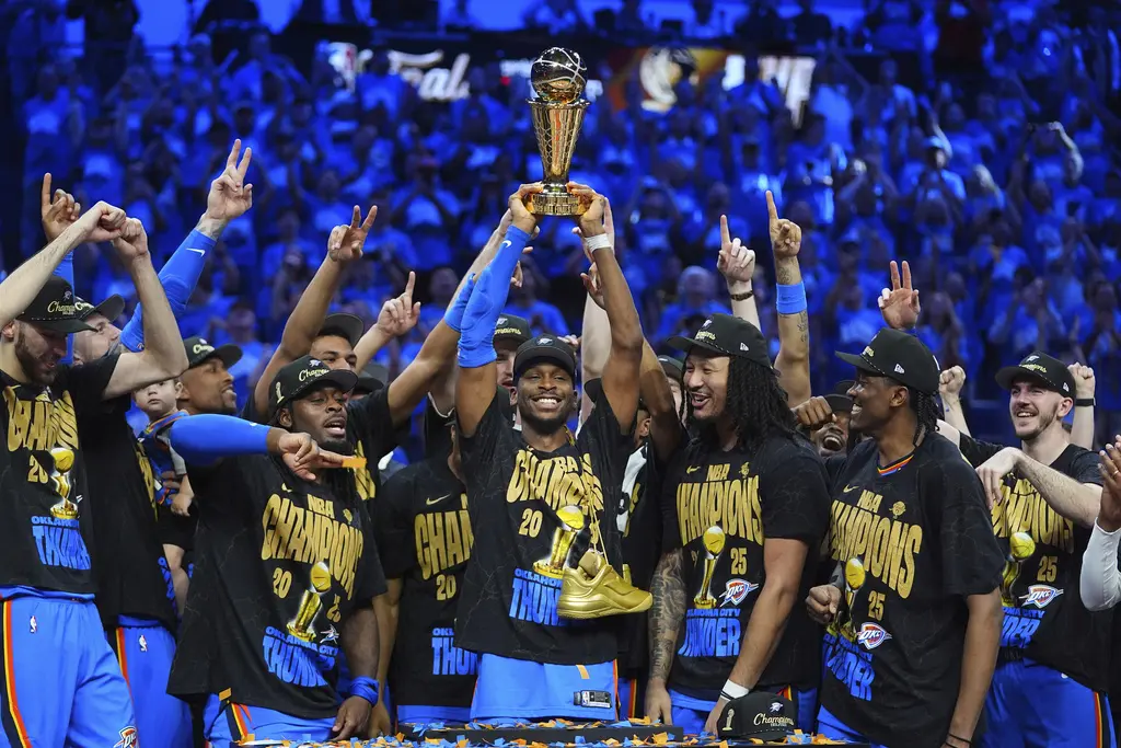 Thunder de Oklahoma City se corona campeón de la NBA