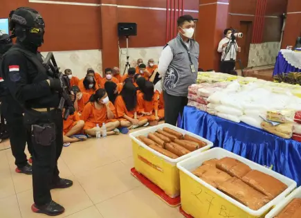 Indonesia arresta a 285 en operación antidrogas
