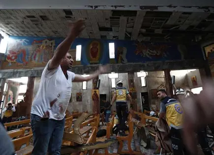 Ataque suicida en iglesia mata a 22 en Siria