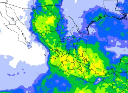 Alertan por lluvias intensas en SLP  durante toda la semana