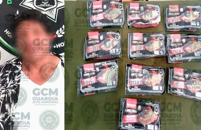 Hampón pretendió hurtar carne en Aurrerá