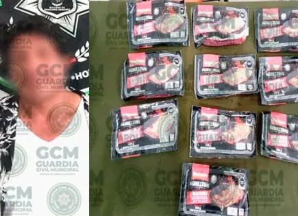 Hampón pretendió hurtar carne en Aurrerá
