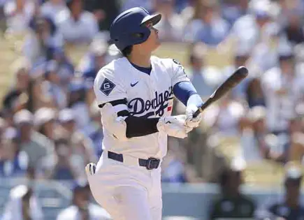 Shohei Ohtani guía triunfo de Dodgers