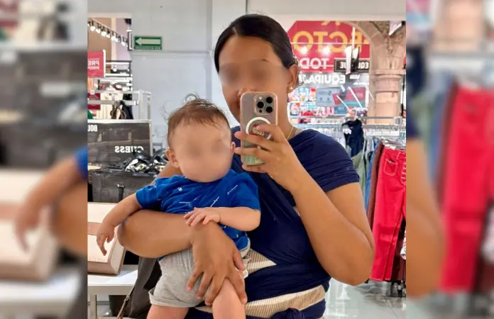 Madre niega haber entregado voluntariamente a su hijo