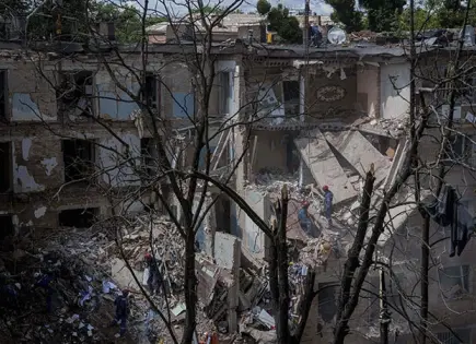 Fatal ataque ruso en Kiev