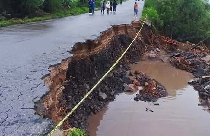 Hidalgo y Guanajuato viven afectaciones por las lluvias