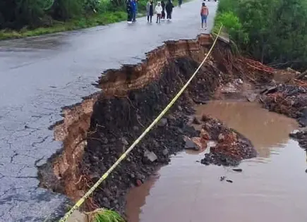 Hidalgo y Guanajuato viven afectaciones por las lluvias