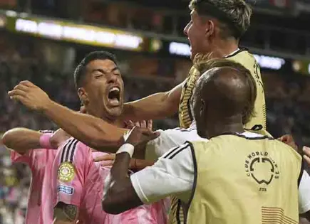 Rescata Palmeiras igualada ante Inter Miami a dos goles