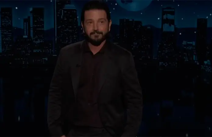 Diego Luna habla sobre situación de migrantes en EU con Jimmy Kimmel