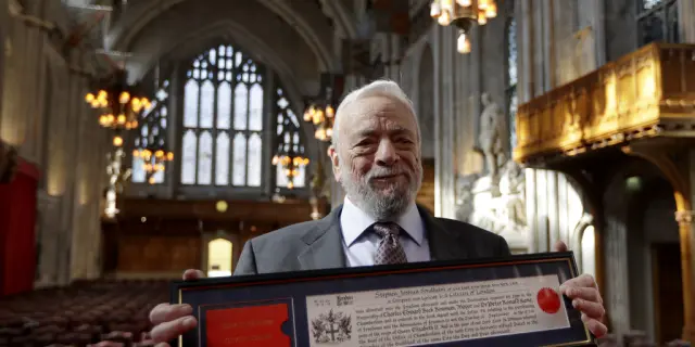 Stephen Sondheim dona su legado a la Biblioteca del Congreso