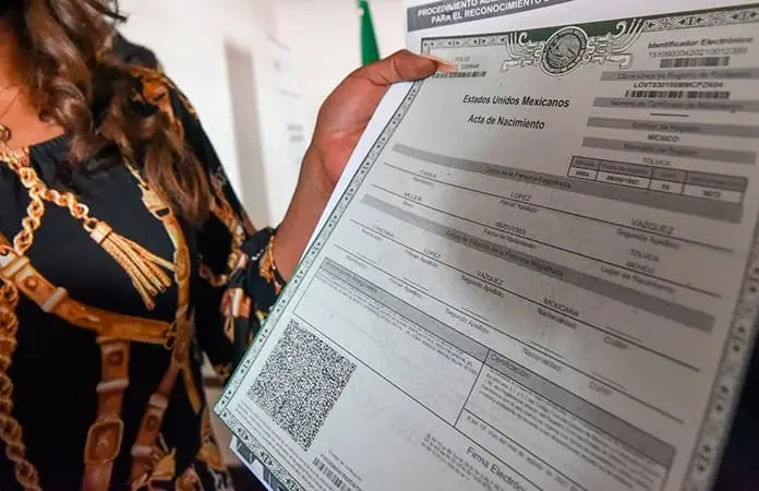 Digitalizarán 65 mil actas de nacimiento