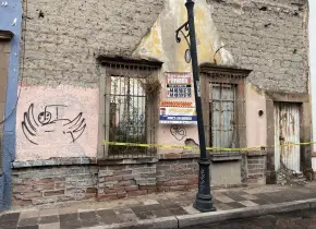 Ubican 10 fincas con alto riesgo de colapso en centro histórico