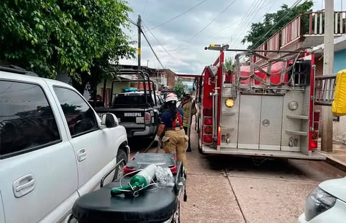 Hombre amenaza con suicidarse