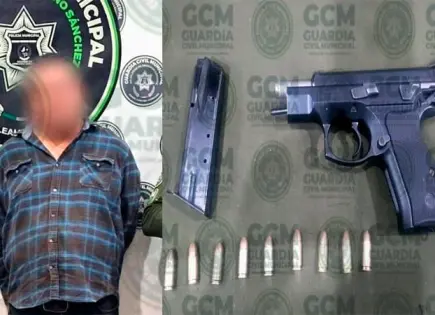 Pistolero causaba temor en calles de Soledad