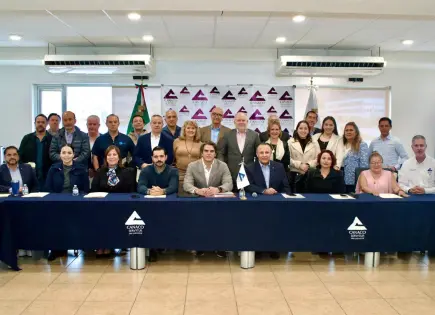 CANACO y el legislador Juan Carlos Valladares analizan reformas para fortalecer a las Mipymes