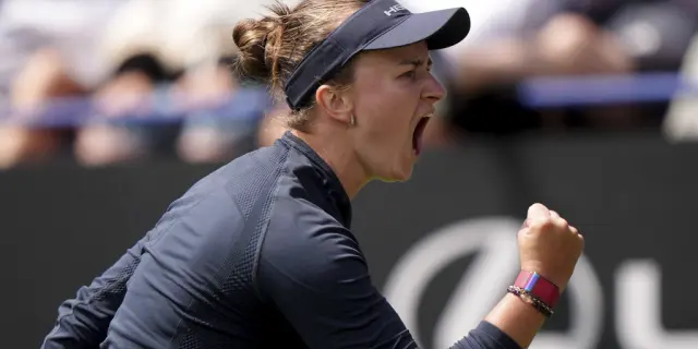 Barbora Krejcikova se retira de Eastbourne por lesión en muslo derecho
