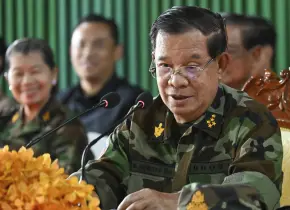 Hun Sen y Paetongtarn en Zonas Fronterizas de Camboya y Tailandia