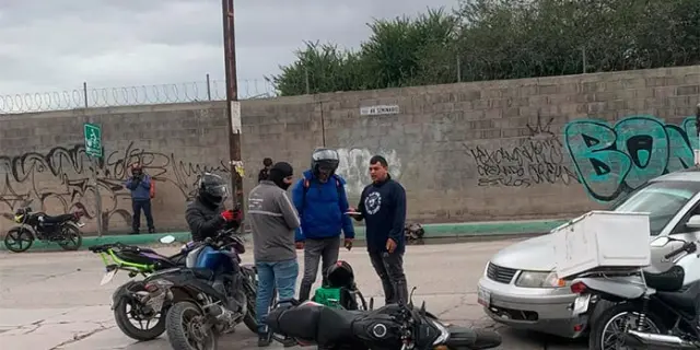 Arrollan a un repartidor en Las Mercedes