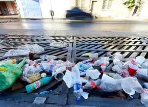 Exhortan a no tirar basura en la calle