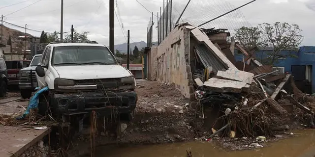 Lluvias torrenciales afectan a Ciudad Juárez