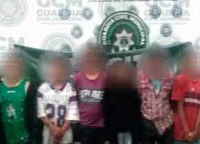 Operativo Bomi detuvo a 5 hombres y 1 mujer