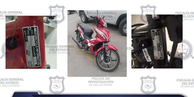 Recuperan motocicletas robadas