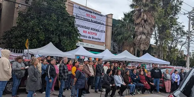 Secc. 26 del SNTE muestra apoyo a protesta normalista