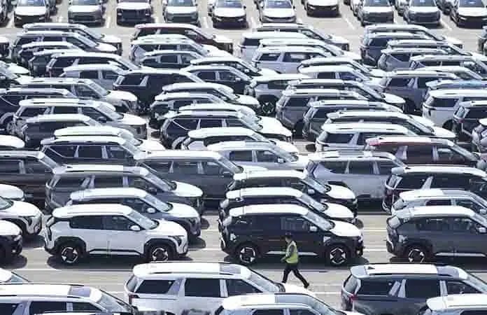 Retrocede exportación automotriz hacia EU