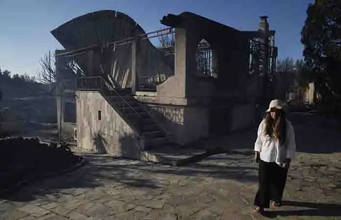 Desalojos en Grecia por gran incendio forestal