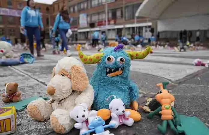 Niños, otras víctimas en Colombia