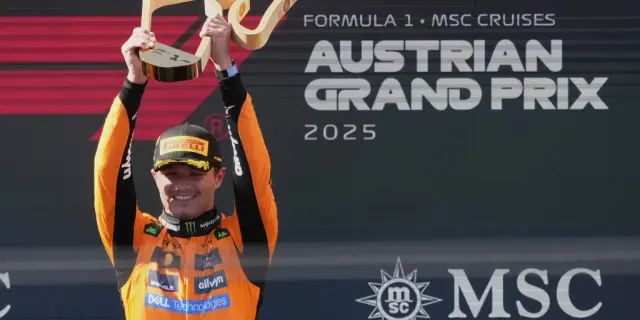 Lando Norris vence a Oscar Piastri en el Gran Premio de Austria de Fórmula 1