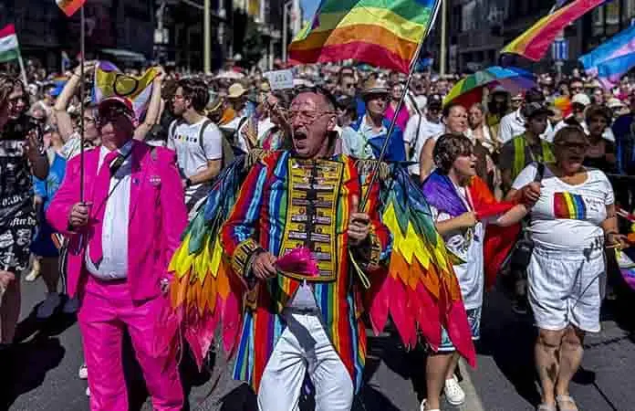 Miles salieron a las calles en Budapest