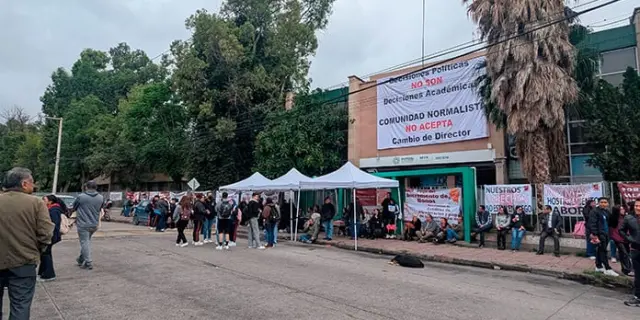 Se termina la protesta en Becene