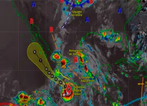 Tormenta tropical Flossie se intensifica a huracán categoría 1