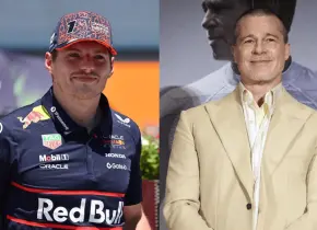 Brad Pitt brilla en cinta de Fórmula 1... sin Max Verstappen