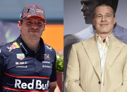 Brad Pitt brilla en cinta de Fórmula 1… sin Max Verstappen